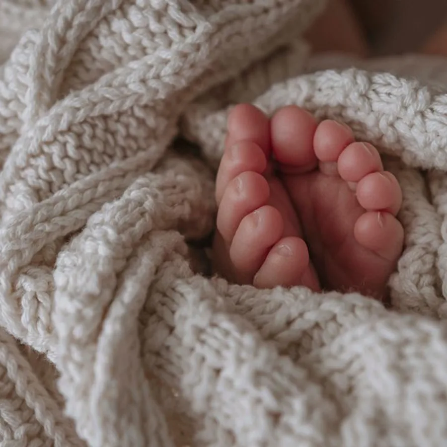 Organik Pamuk Bebek Battaniyesi