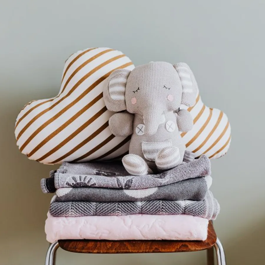 Organik Pamuk Bebek Battaniyesi Premium